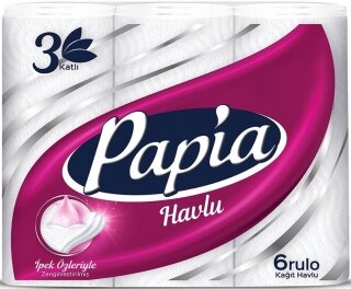 Papia İpek Özlü Kağıt Havlu 6 Rulo Kağıt Havlu kullananlar yorumlar